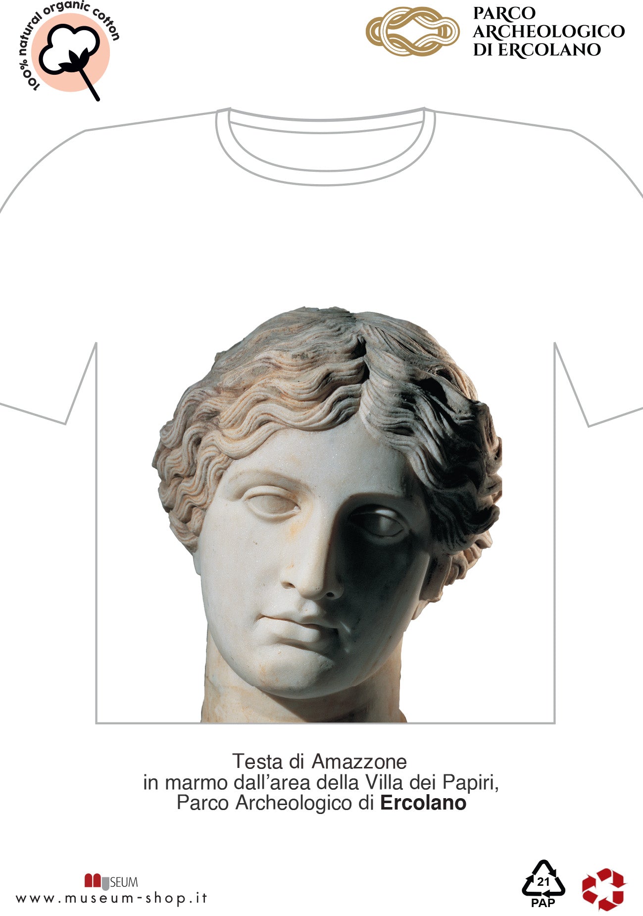 T-Shirt Amazzone Ercolano – Stil, Geschichte und legendäre Stärke