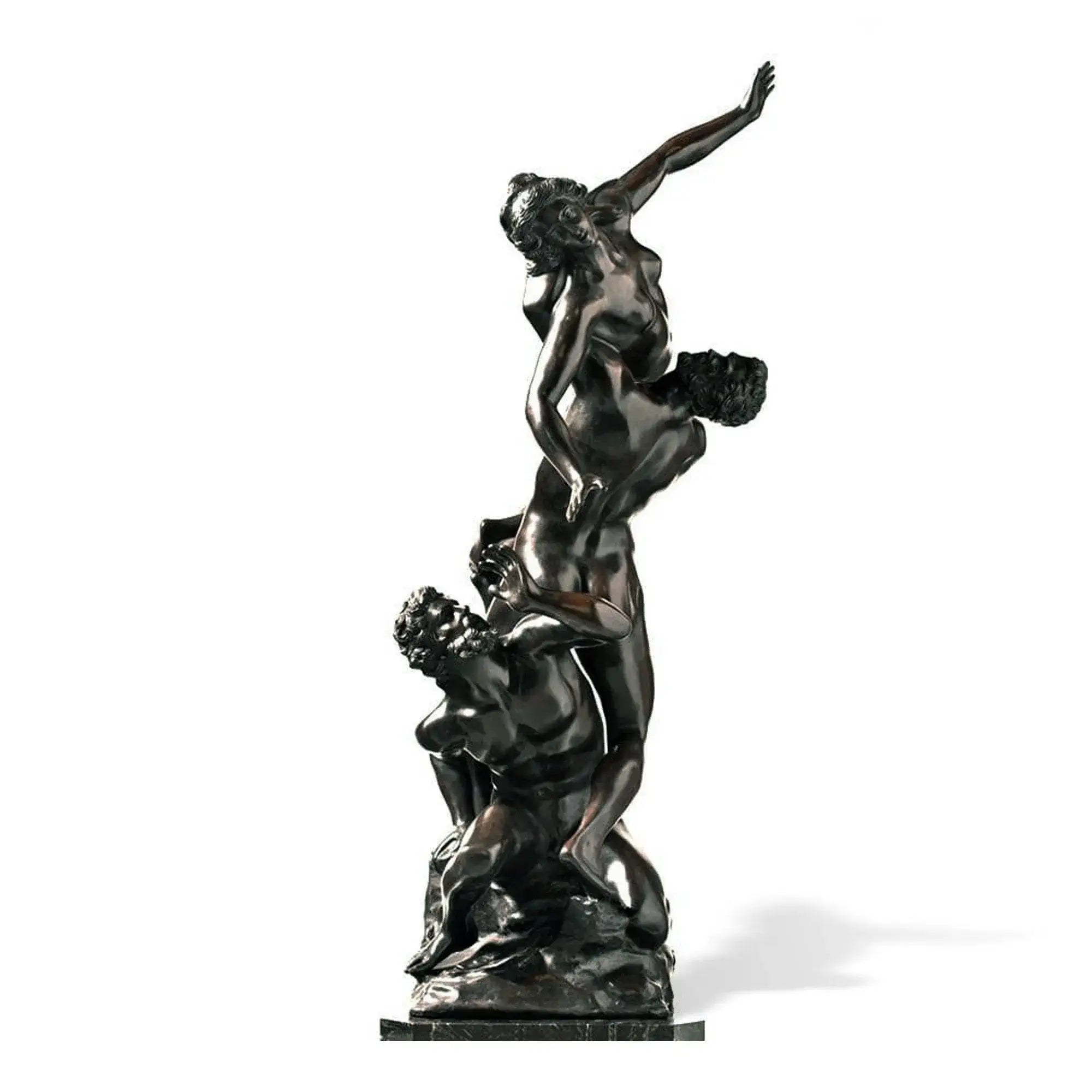 Statua in bronzo del Ratto delle Sabine di Giambologna