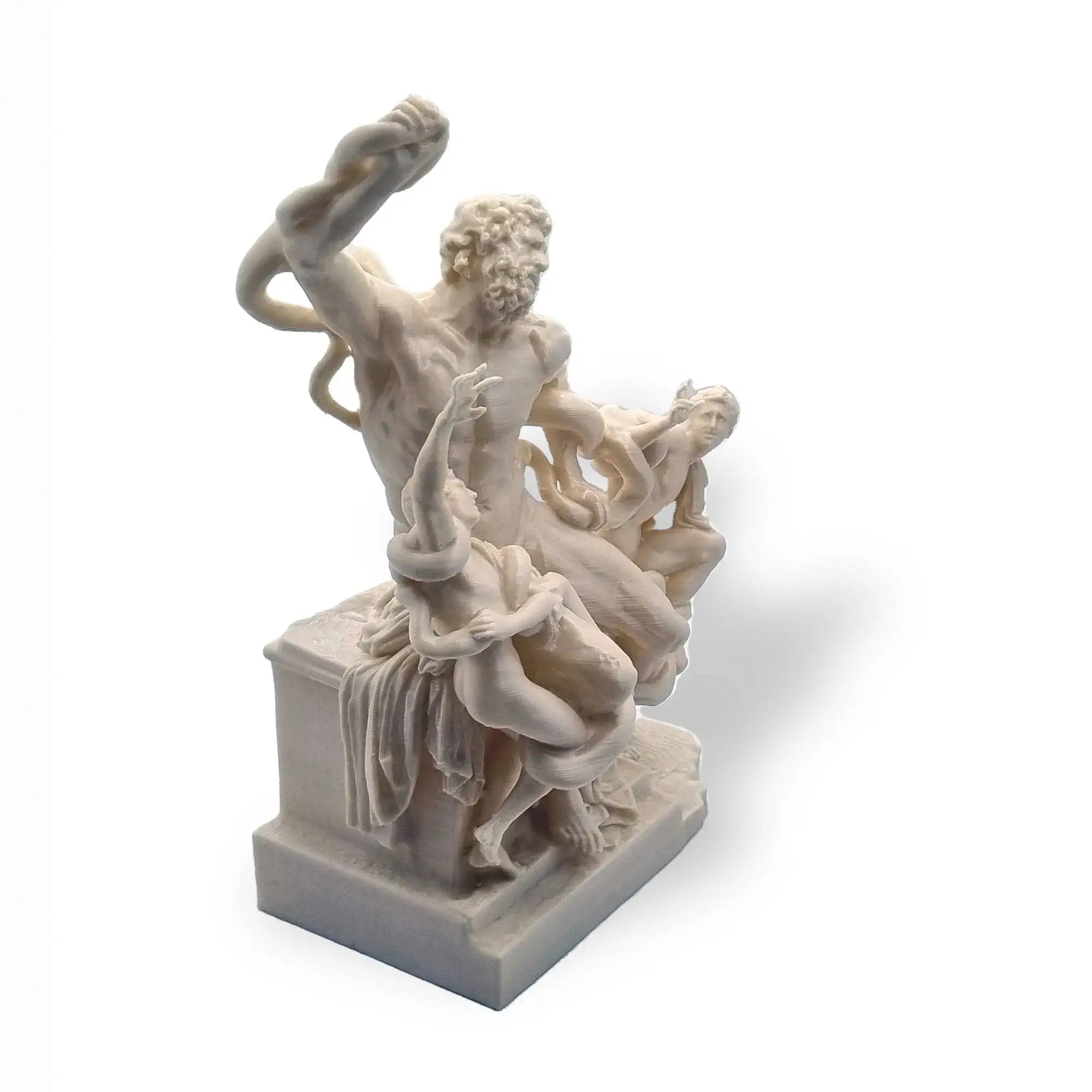 Laocoonte e i suoi figli, bianco