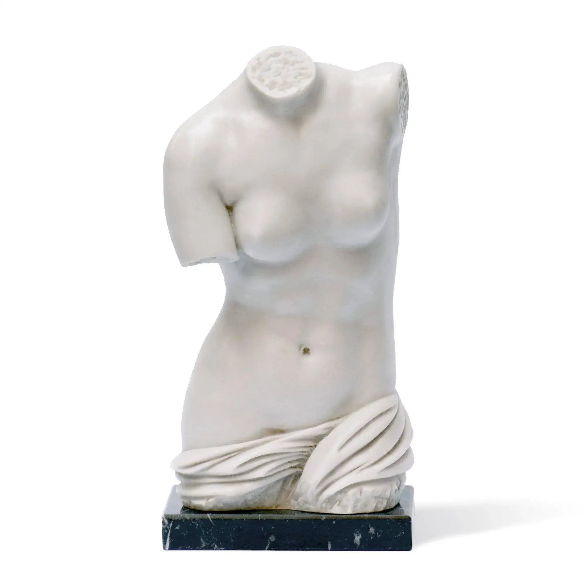 Marmo Venere di Milo, torso in marmo di 27 cm