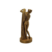 Statua Venere Afrodite Callipigia oro, visuale posteriore