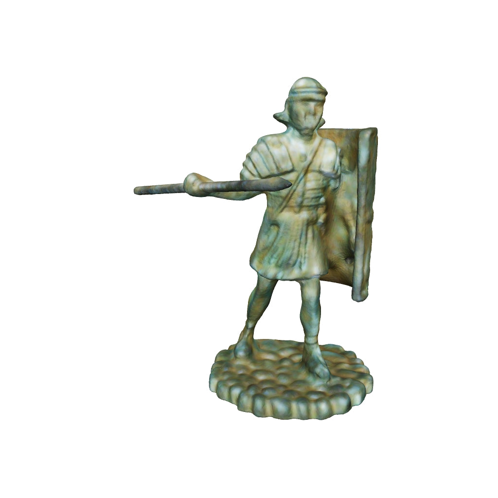 Roman Legionary Bronze Statuette